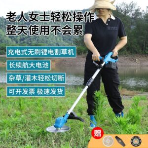 Long Handle Electric Grass Trimmer